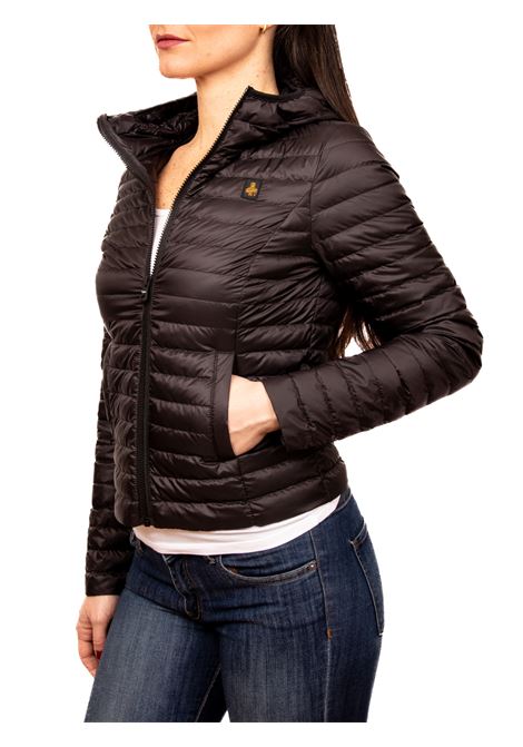 Black summer mead down jacket REFRIGIWEAR | W16400NY0204SUMMER MEAD-G06000